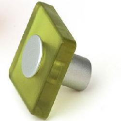 TIRADOR CUADRADO ABS VERDE