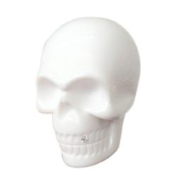 TIRADOR RESINA CALAVERA BLANCA