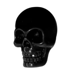 TIRADOR RESINA CALAVERA NEGRA
