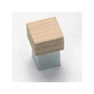 TIRADOR CUADRADO MADERA HAYA 21X21 TIRADOR CUADRADO MADERA HAYA 21X21