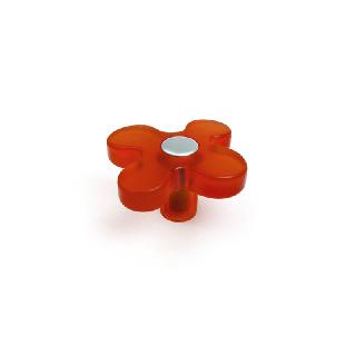 TIRADOR FLOR NARANJA ABS 49