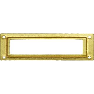 PLACA TARJETERO ORO VIEJO 80X29 PLACA TARJETERO ORO VIEJO 80X29