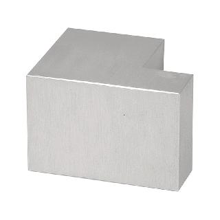 POMO RECTANGULAR ACERO INOXIDABLE MATE DESPLAZADO