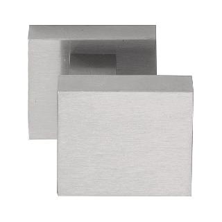 POMO CUADRADO ACERO INOXIDABLE MATE DESPLAZADO 60X60