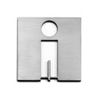 LETRERO WC HOMBRE INOXIDABLE CEPILLADO LETRERO WC HOMBRE INOXIDABLE CEPILLADO