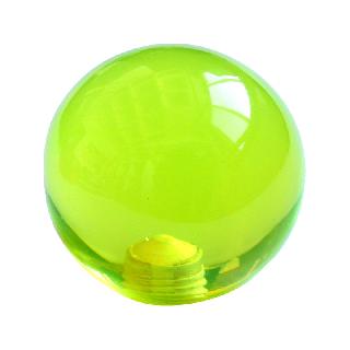 TIRADOR RESINA BOLA VERDE PISTACHO 35D