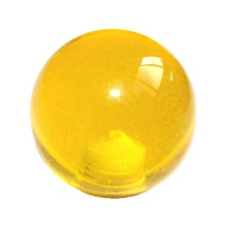 TIRADOR RESINA BOLA AMARILLA 35D